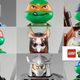 Illustration for article titled Lego Teenage Mutant Ninja Turtles Official Collection, People!
